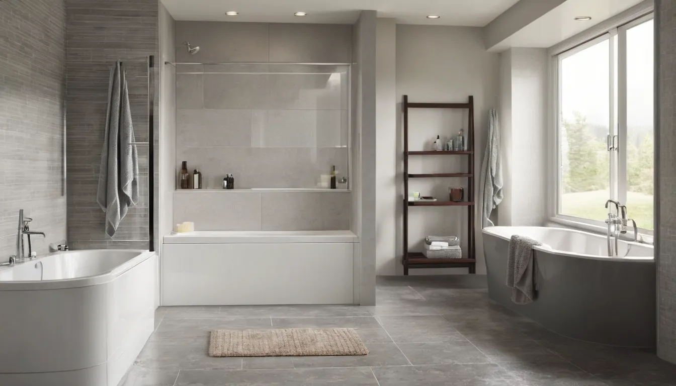 A walk-in tub with an open door in a bright, tidy bathroom in a Everett home